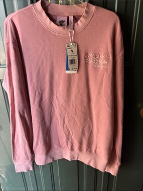 adidas Rose Pink Crewneck Sweatshirt - Women's